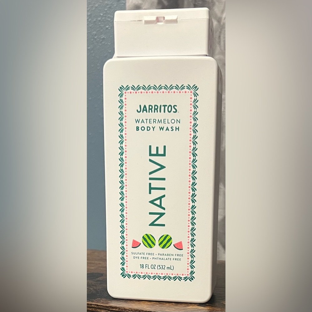 Native Limited Edition Jarritos Watermelon Body Wash Full Size 18 Ounces New!
